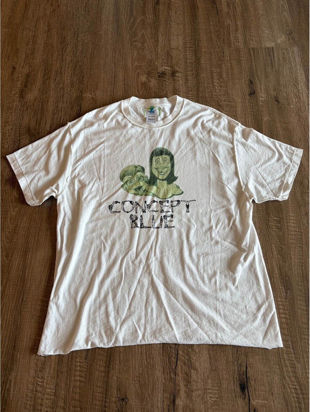 Concept Blue T shirt Made in USA